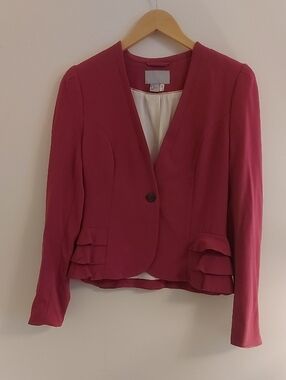 HM pink blazer